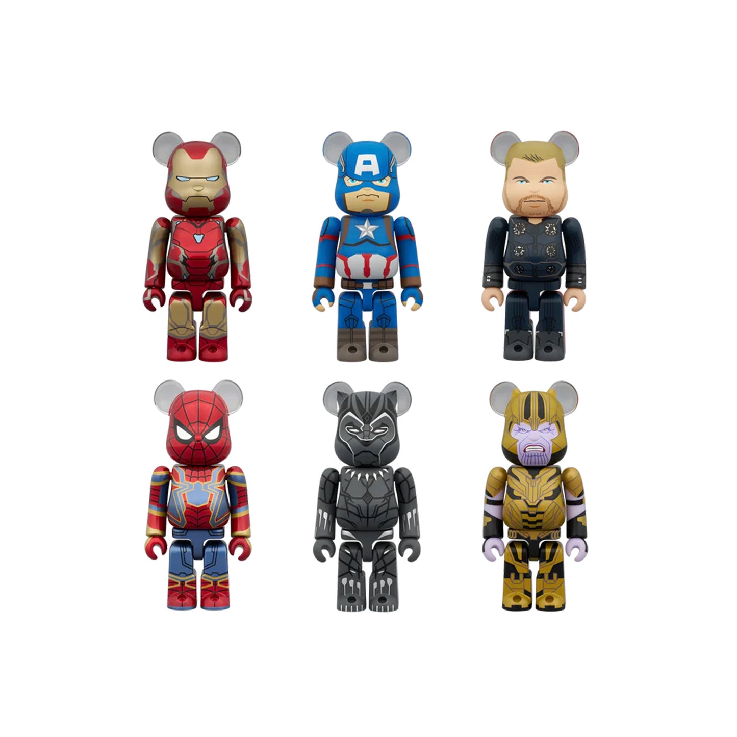 BE@RBRICK Chase Marvel The Infinity Saga Medicom