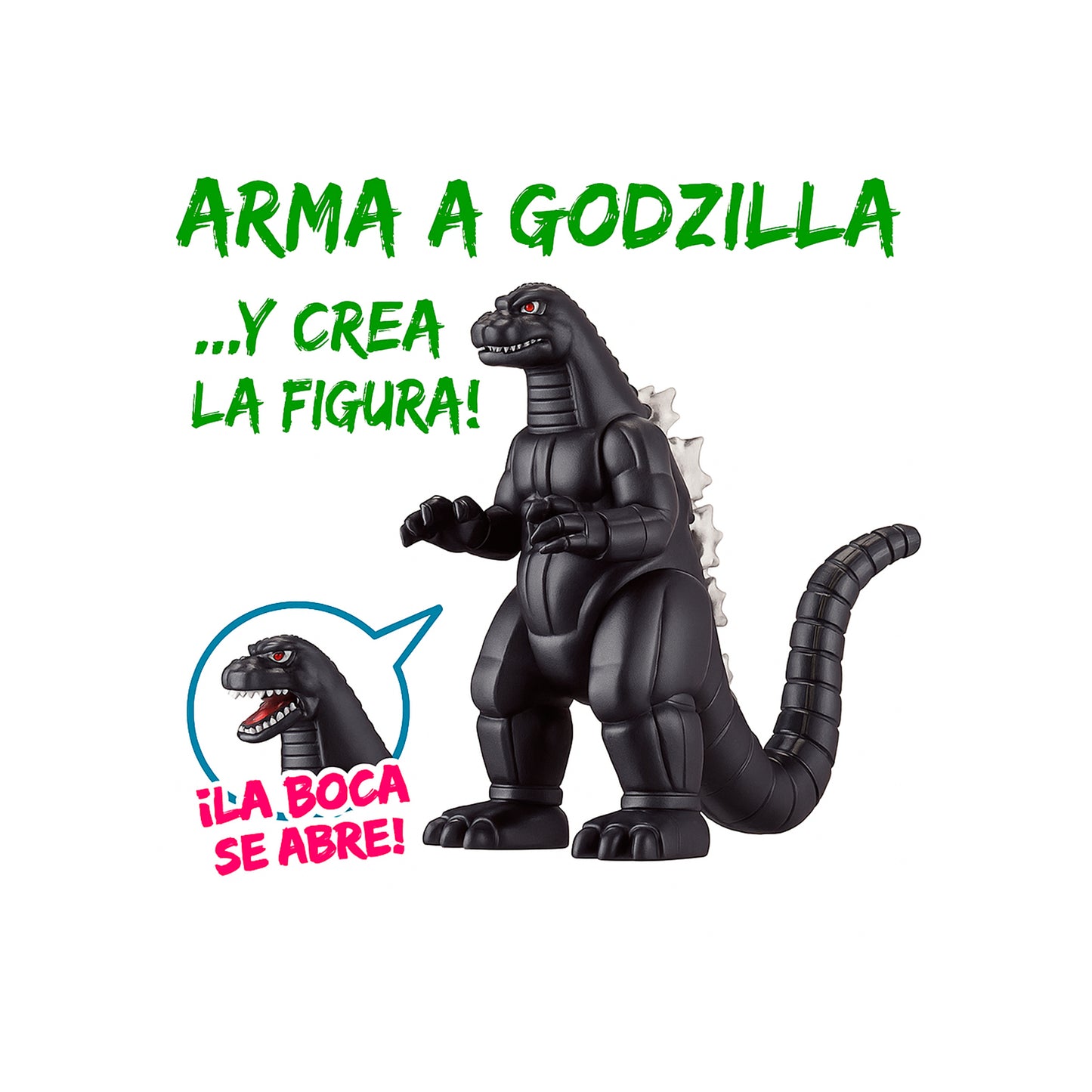 BANDAI Godzilla Katakana Plastic Model Kit