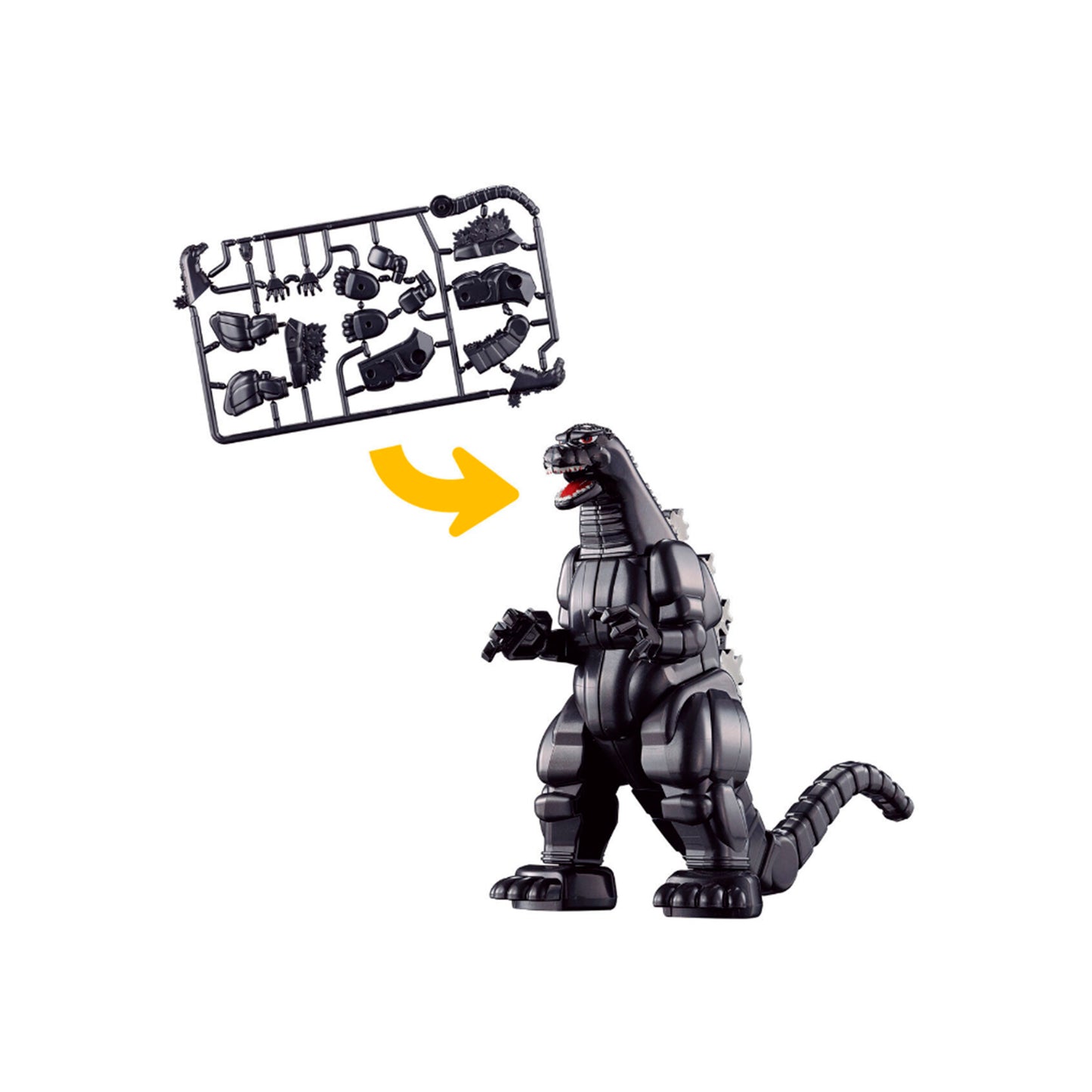 BANDAI Godzilla Katakana Plastic Model Kit