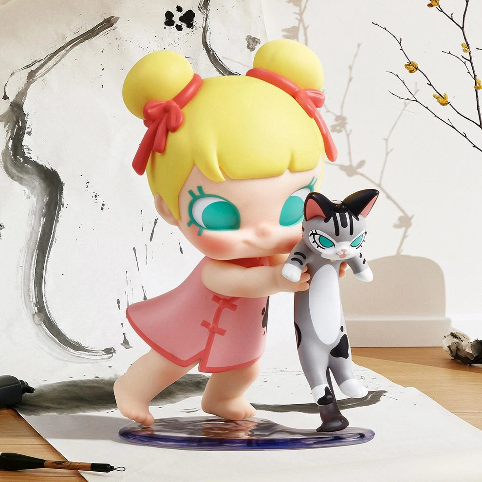 Baby Molly & Baby Tabby Series Figures Pop Mart
