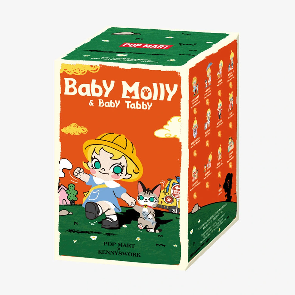 Baby Molly & Baby Tabby Series Figures Pop Mart