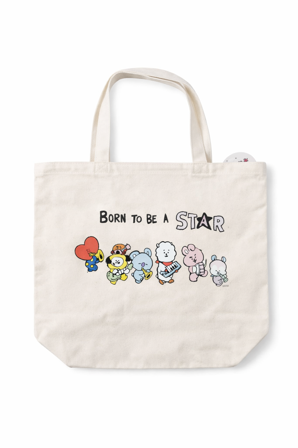 BT21 Born To Be A Star Tote – Music Edition