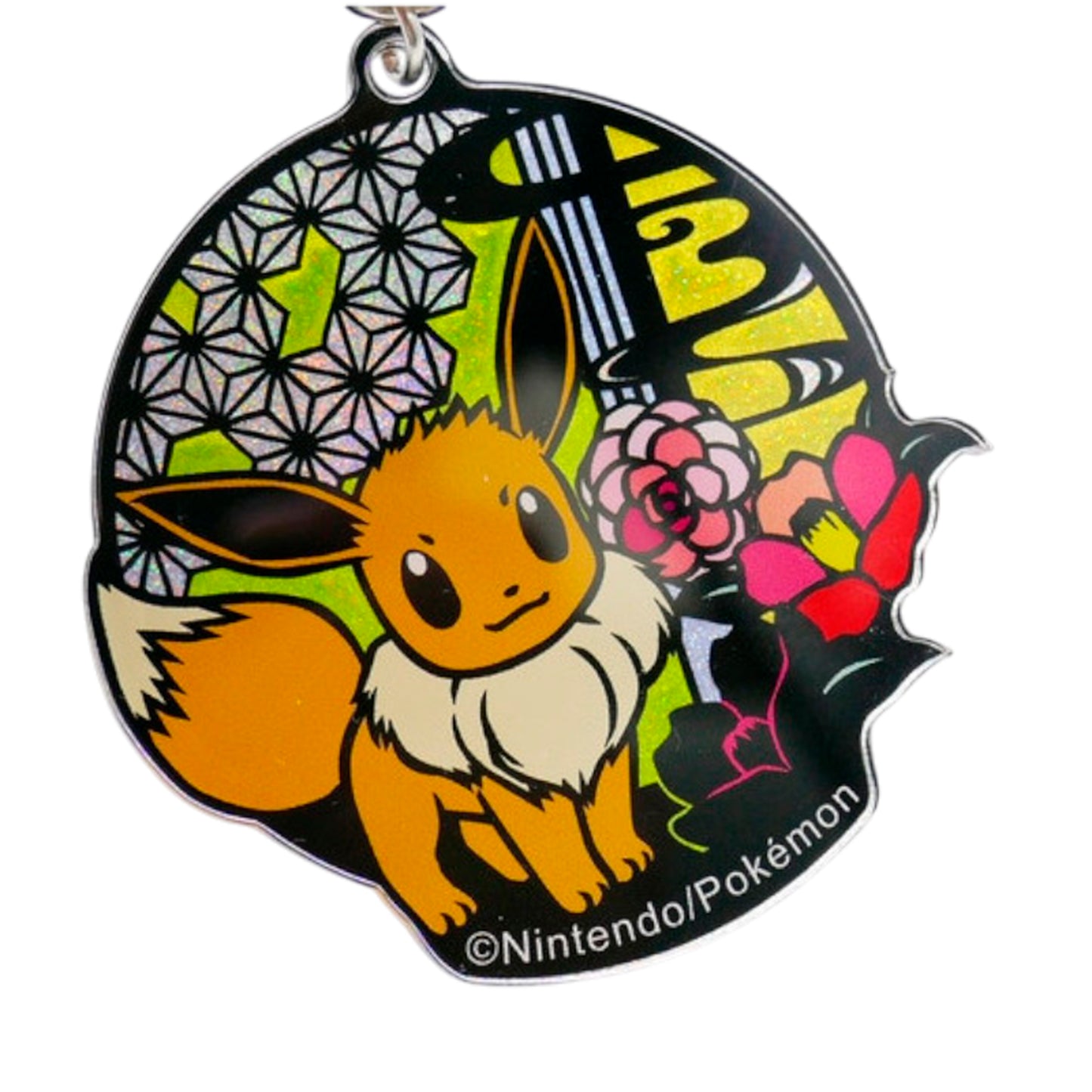 POKEMON: Eevee Paper Cutout Series Acrylic Keychain