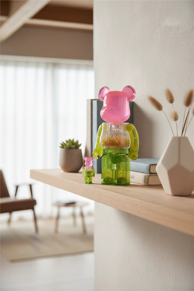 BE@RBRICK MY FIRST BE@RBRICK B@BY 1st Color Clear Ver. 1000 % Medicom
