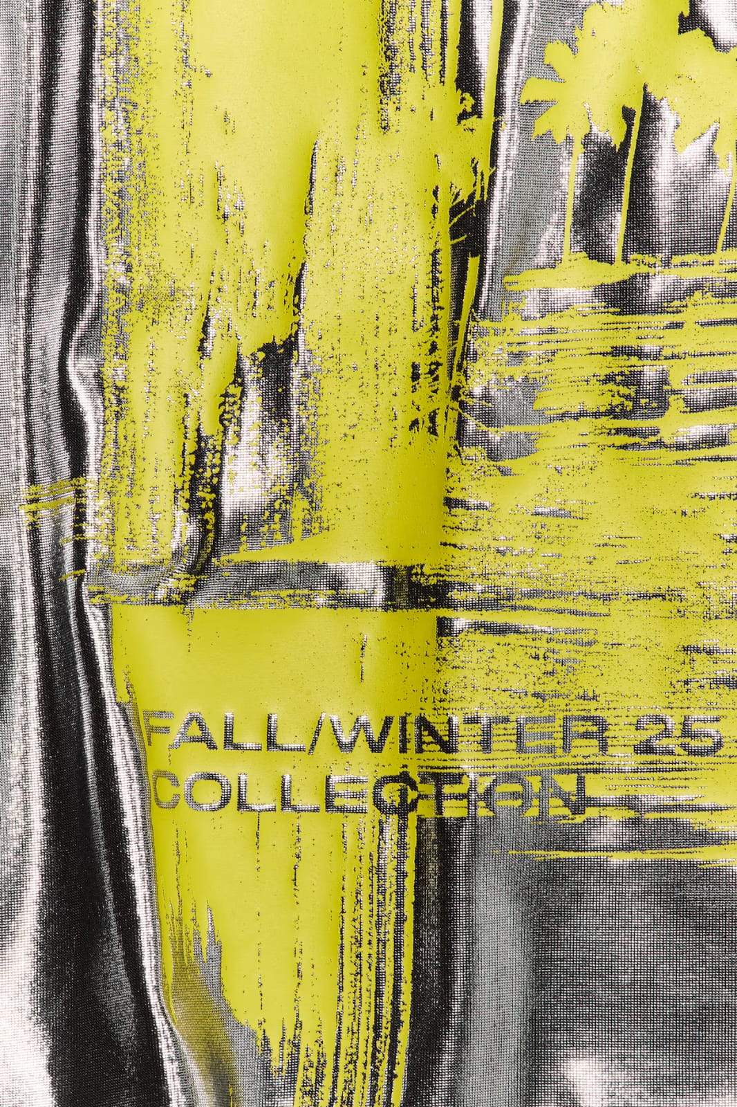 Gleen Martens H&M Playera con Diseño Metálico