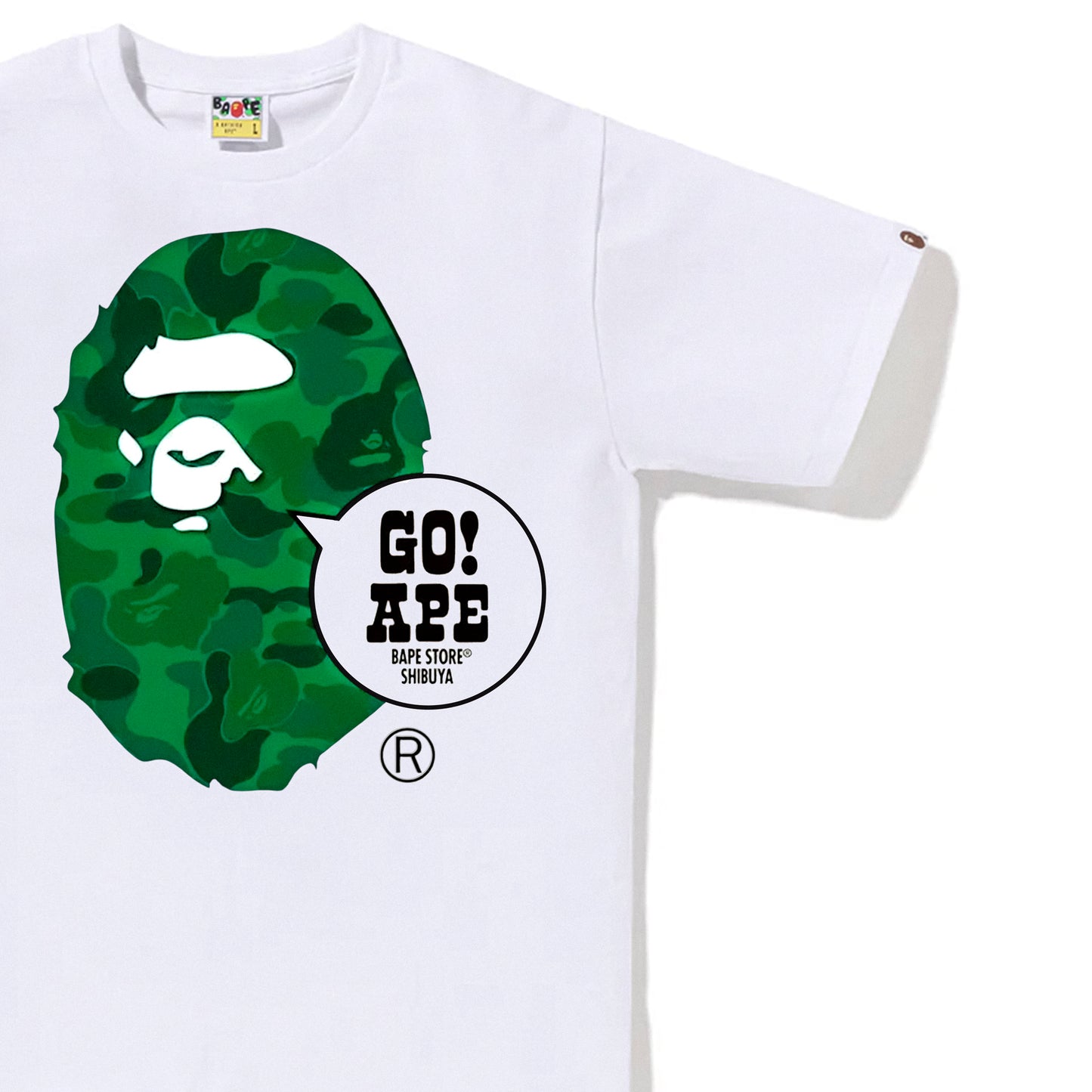 Bape Store Store® SHIBUYA “GO! APE” TEE