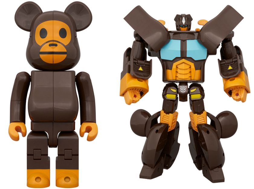 BAPE X TRANSFORMERS X BE@RBRICK - Baby Milo Convoy 400% Medicom
