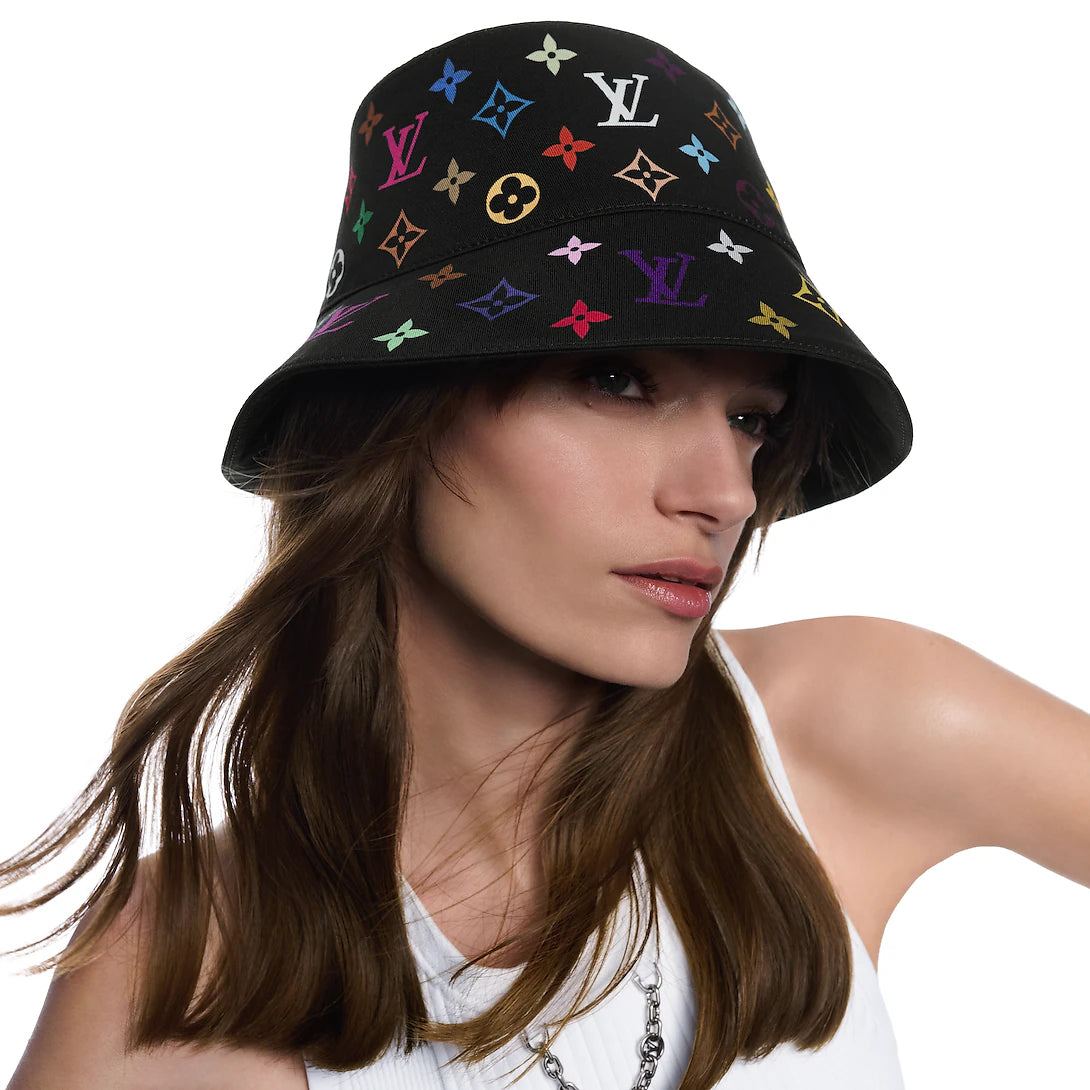 LV x TM Reversible Superflat Bucket Hat