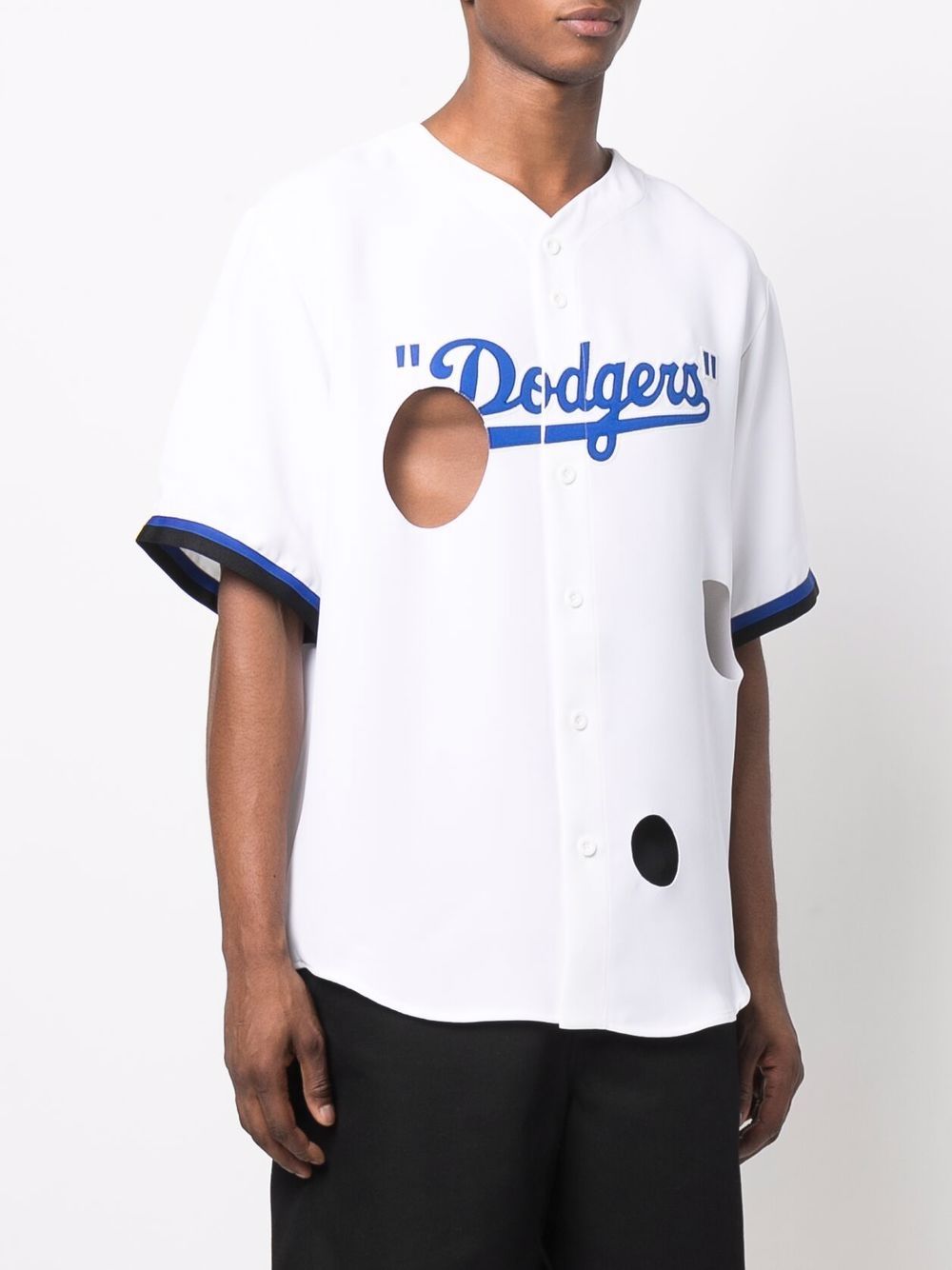 Off White LA Dodgers Cut - Out Shirt