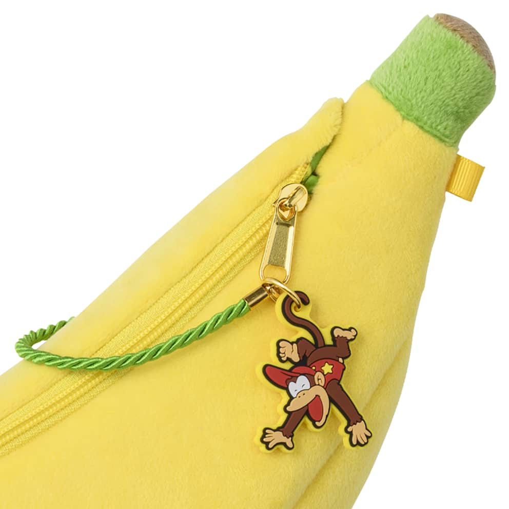 Donkey Kong Banana Plush Pouch – Nintendo Store Japan Exclusive