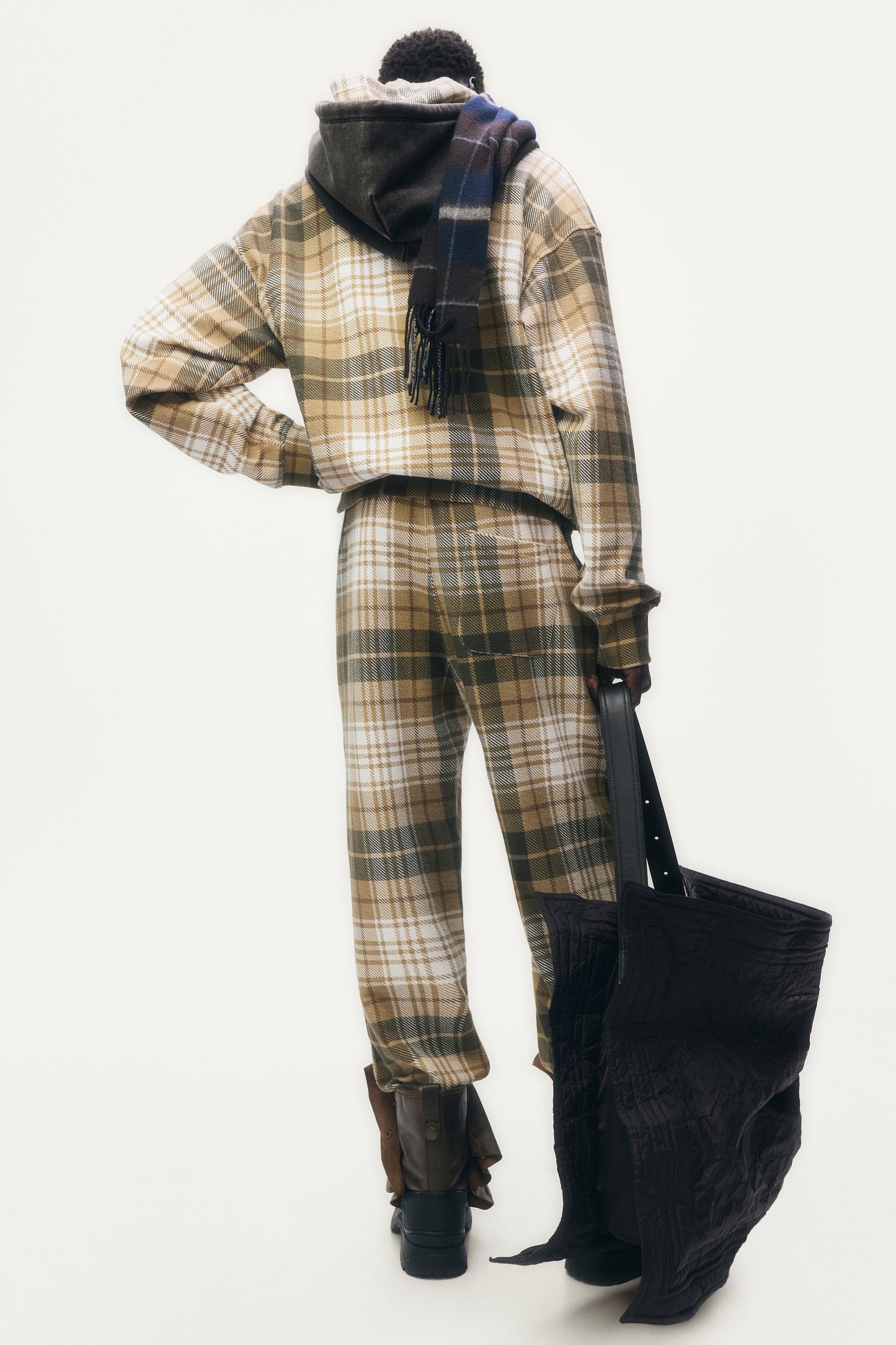 Gleen Martens H&M Pants Con Diseño Cuadros