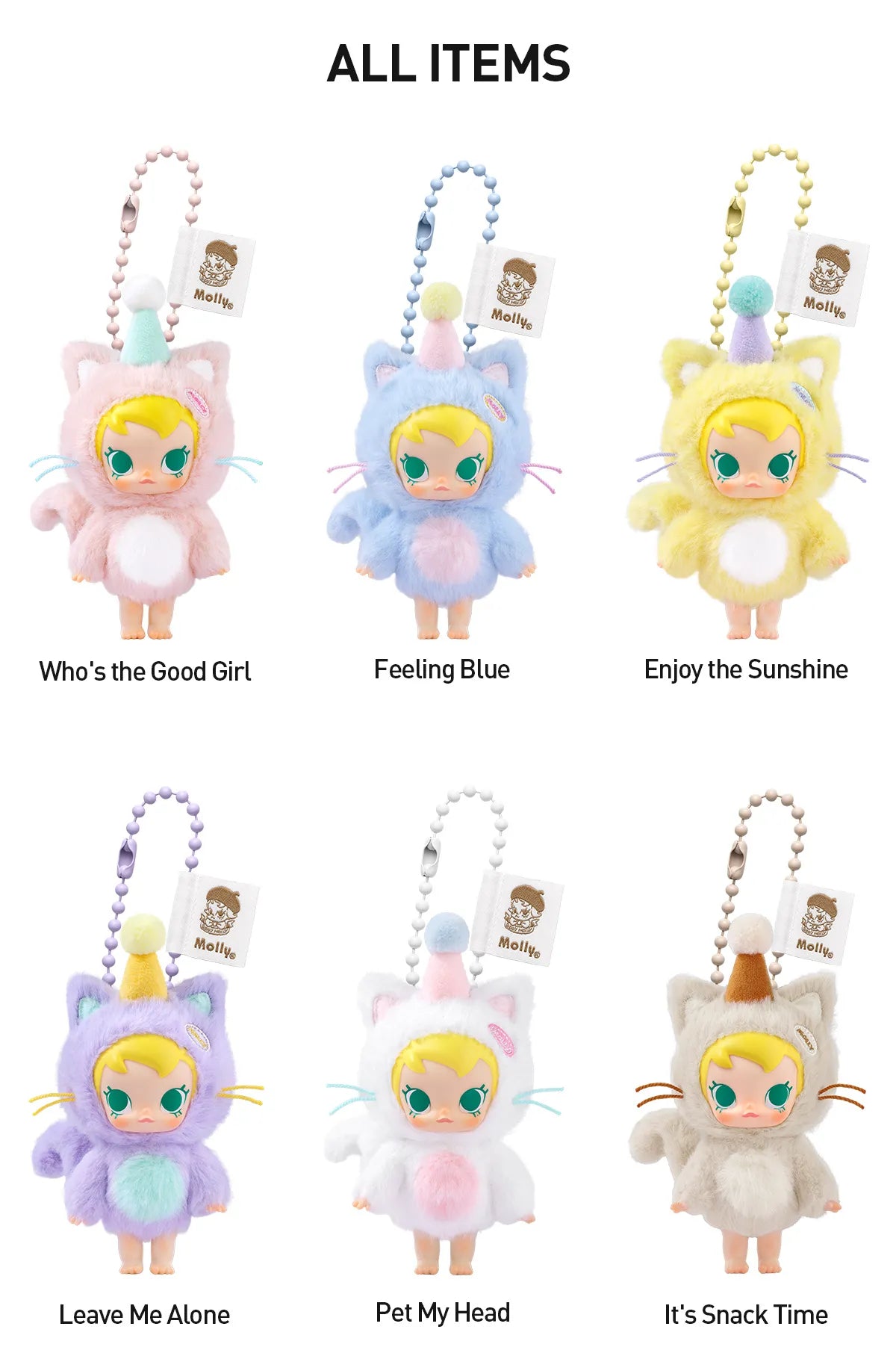 Baby Molly Pocket Friends Series Vinyl Plush Pop Mart