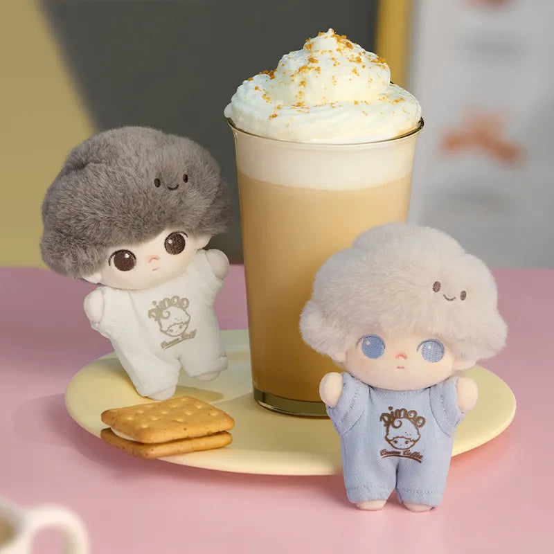 DIMOO Crush on Coffee Series-Soft-faced Plush Keychain Blind Box Pop Mart