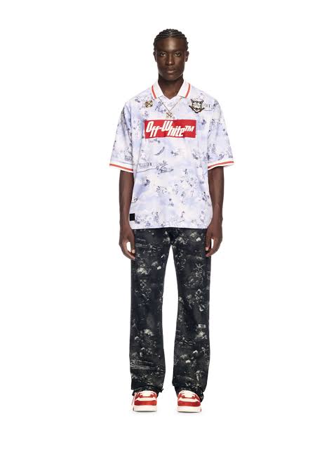 Off-White Fresco Soccer T-shirt