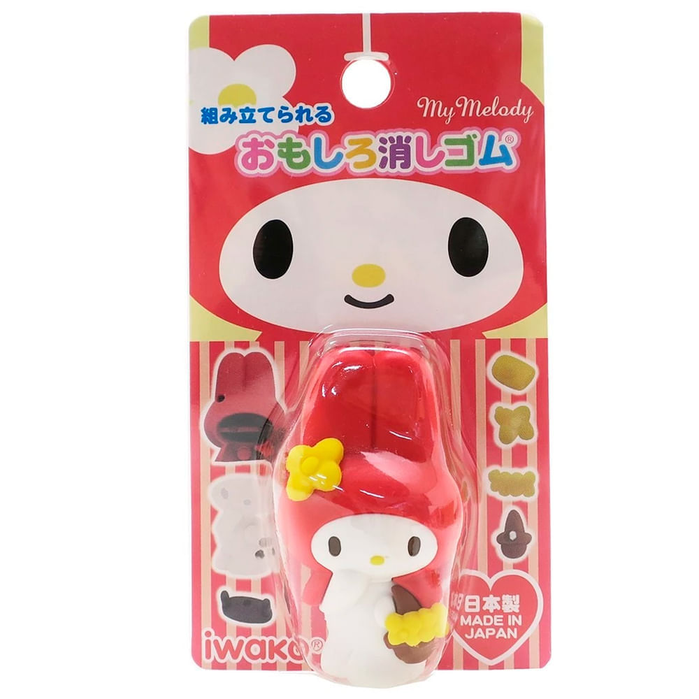 My Melody Eraser Rubber Figure Stationery Iwako Japan