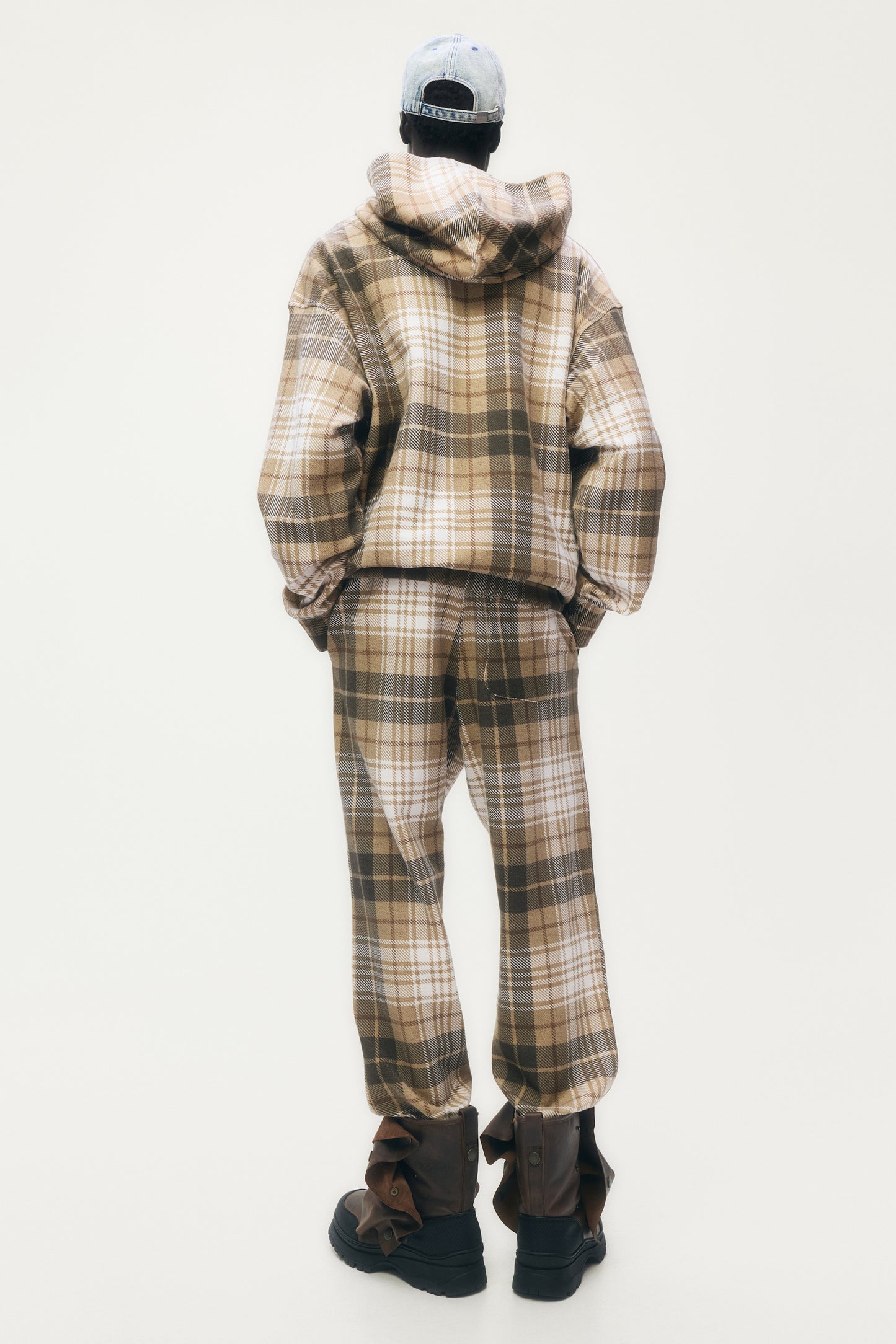 Gleen Martens H&M Sudadera Con Diseño a Cuadros