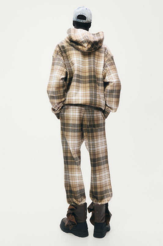 Glenn Martens H&M Sudadera Con Diseño a Cuadros