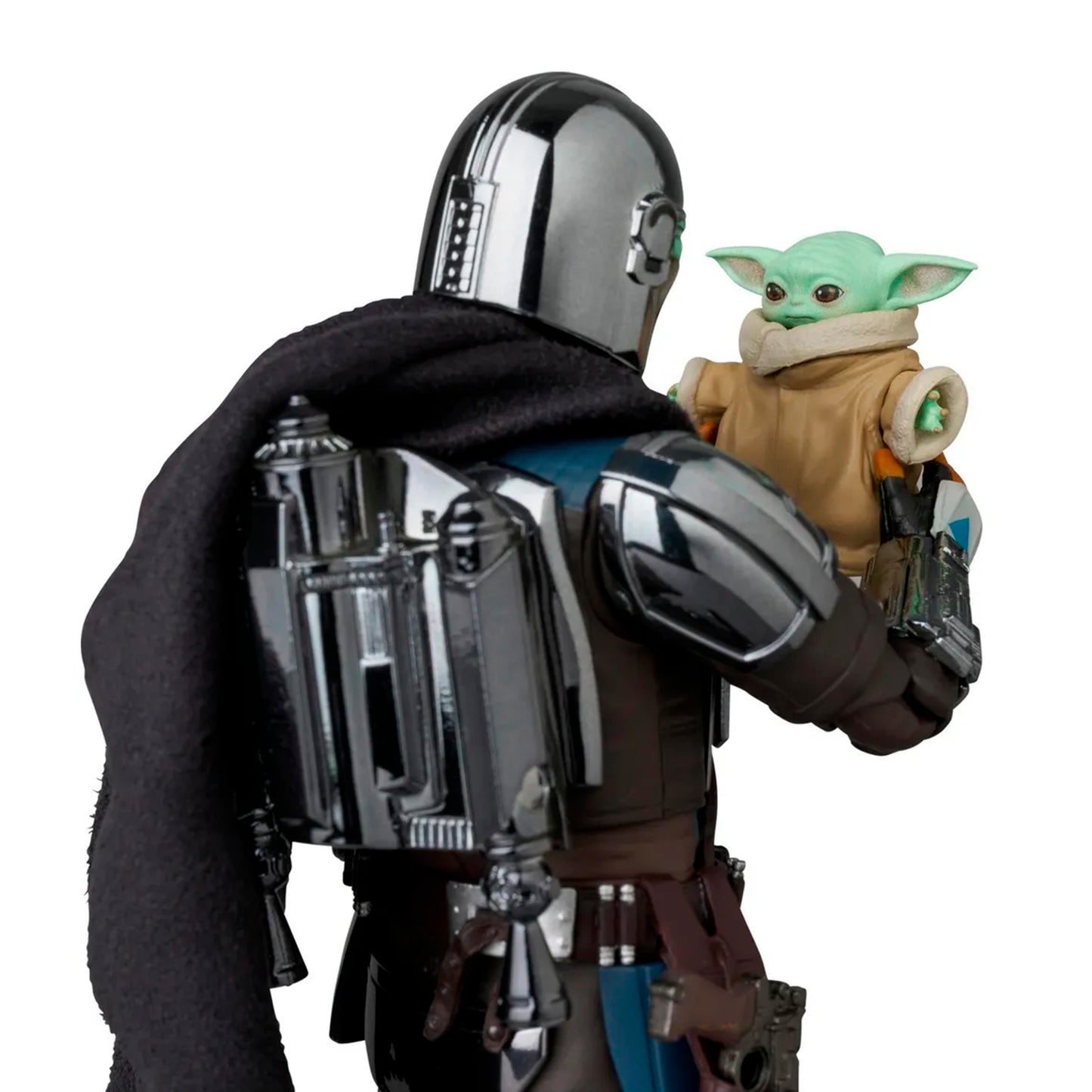 Star Wars The Mandalorian Chrome Ver. Action Figure Medicom