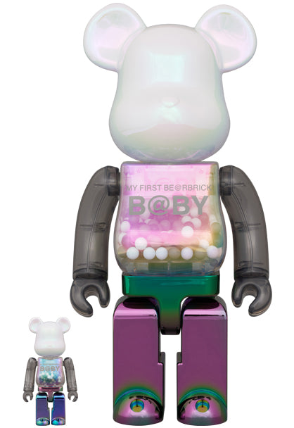 MY FIRST BE@RBRICK B@BY “Mutant Version” (Set 100 % + 400 %)