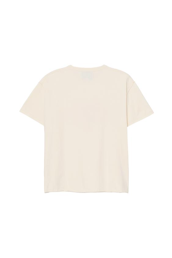 Benito Antonio Collection PLAYERA EFECTO REVÉS TEXTO LAVADO CRUSH