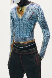 Glenn Martens H&M Pants en French Terry