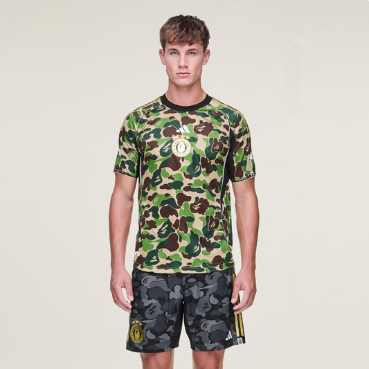 adidas × BAPE® Football Jersey (Japan Exclusive / ABC CAMO)