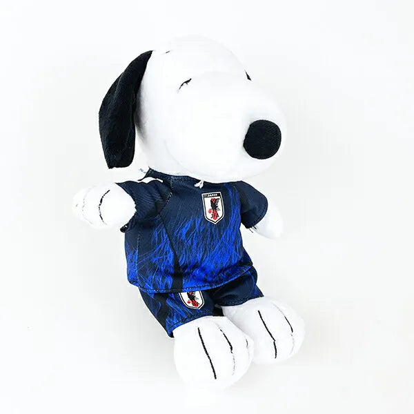 Snoppy Peanuts Samurai Blue Japan Plush