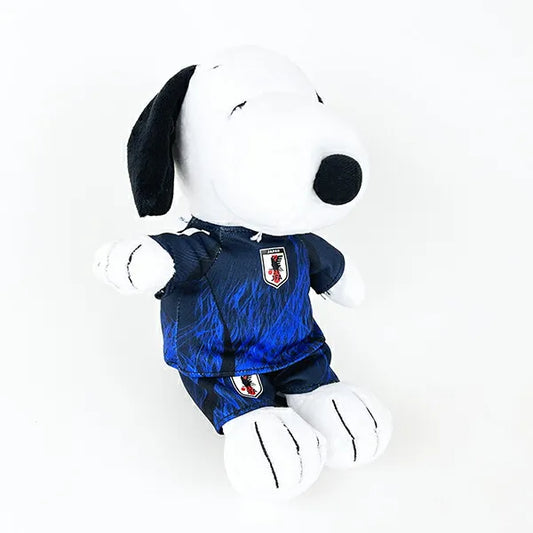 Snoppy Peanuts Samurai Blue Japan Plush