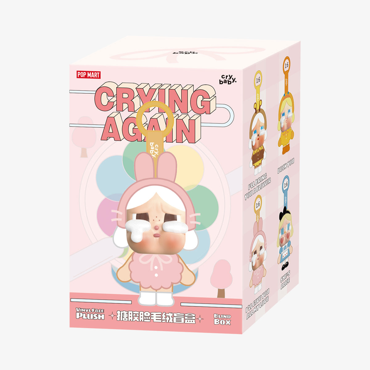 CryBaby Crying Again Series-Vinyl Face Plush Blind Box PopMart