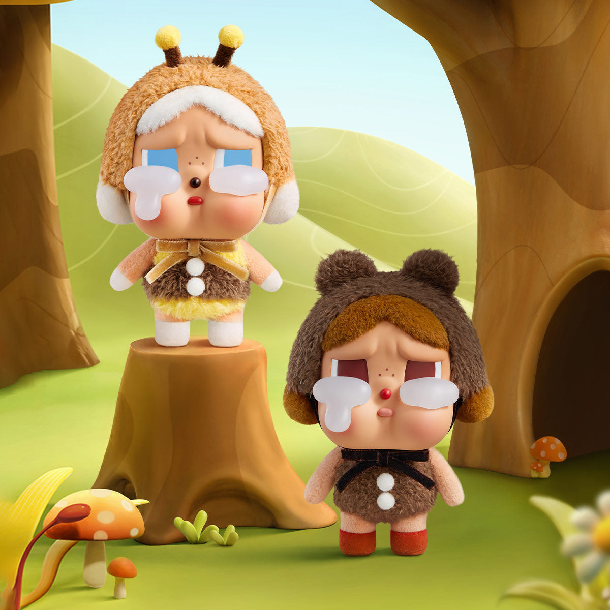 CryBaby Crying Again Series-Vinyl Face Plush Blind Box PopMart
