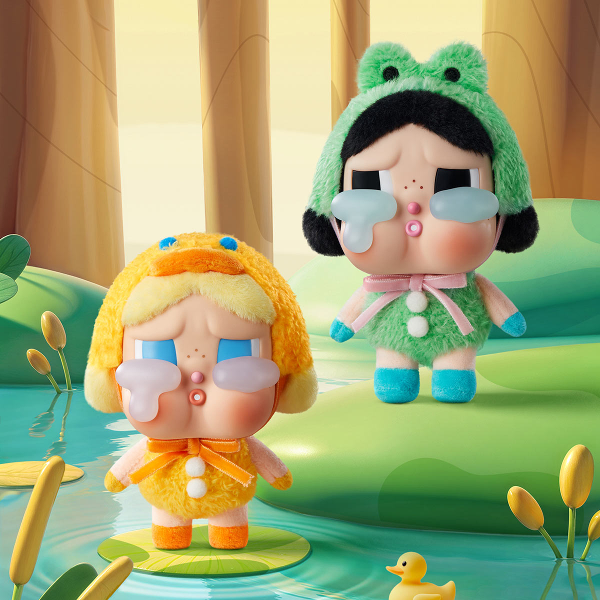 CryBaby Crying Again Series-Vinyl Face Plush Blind Box PopMart