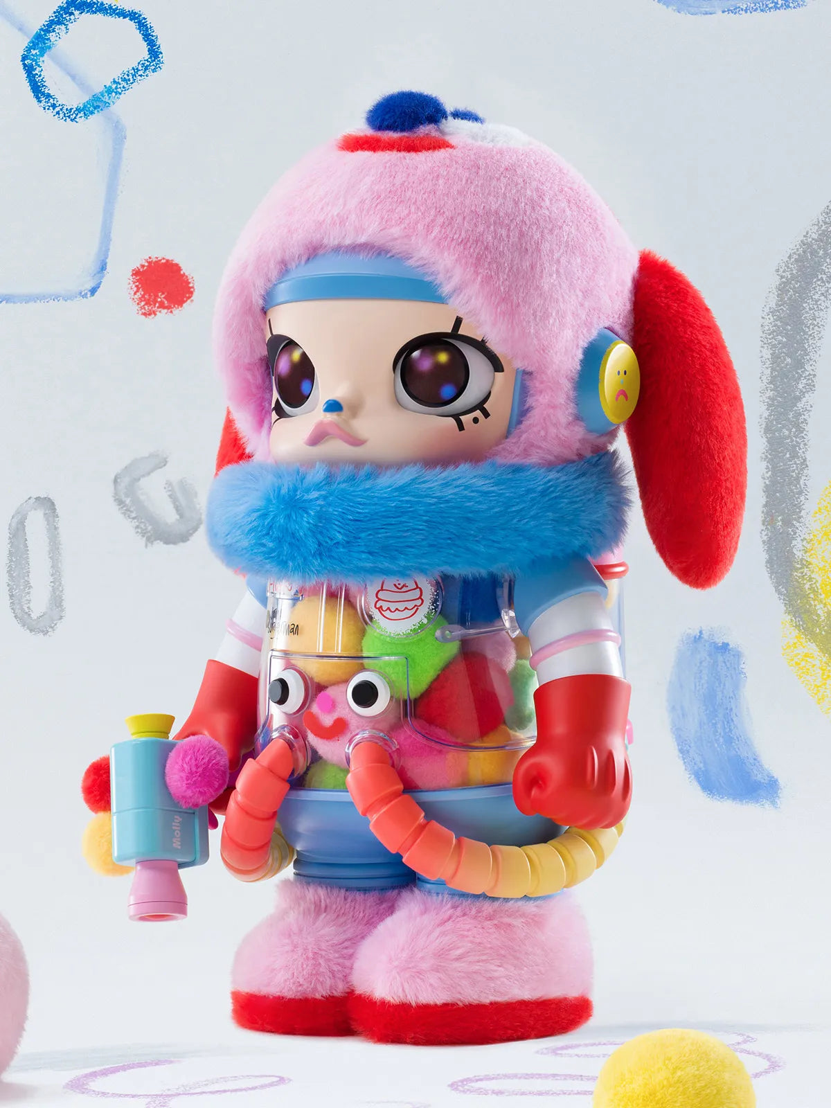 Mega Space Molly 400% Jon Burgerman PopMart