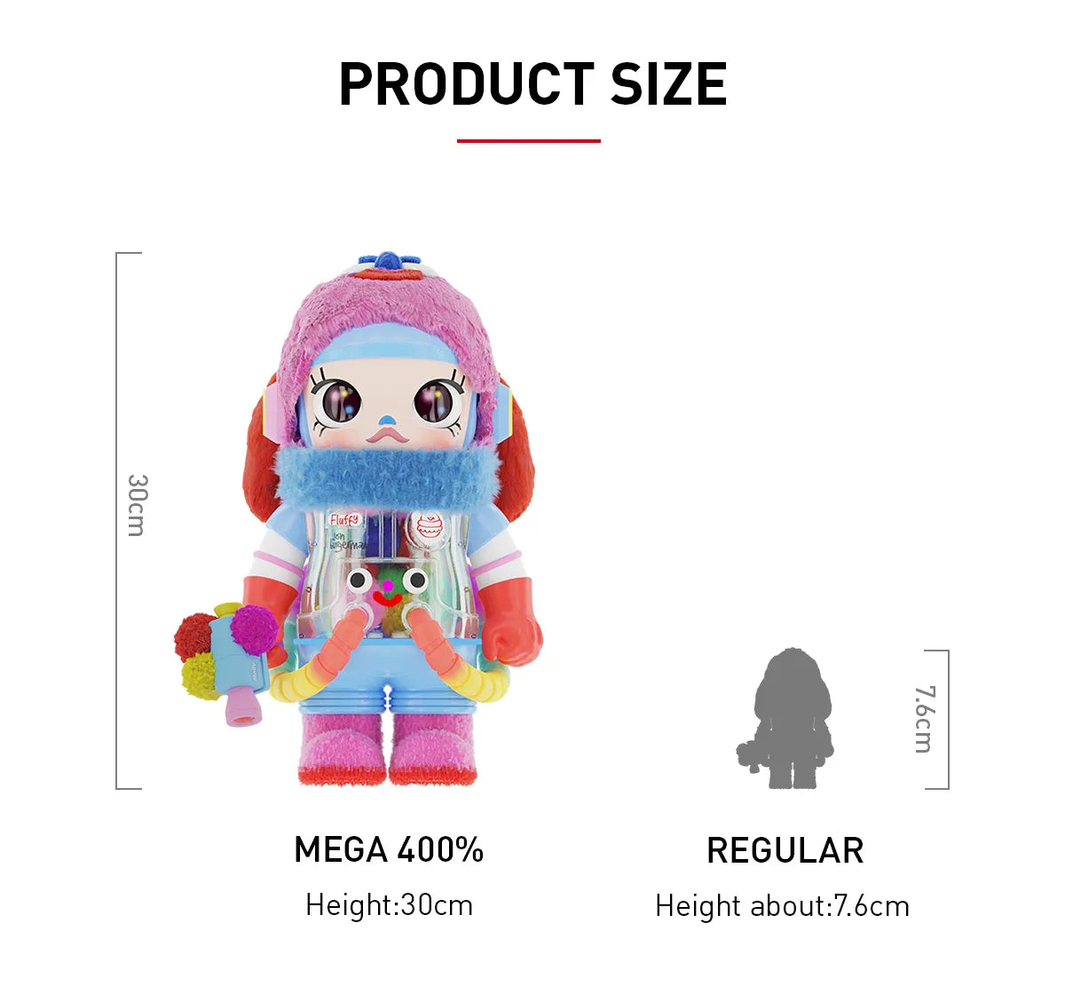 Mega Space Molly 400% Jon Burgerman PopMart