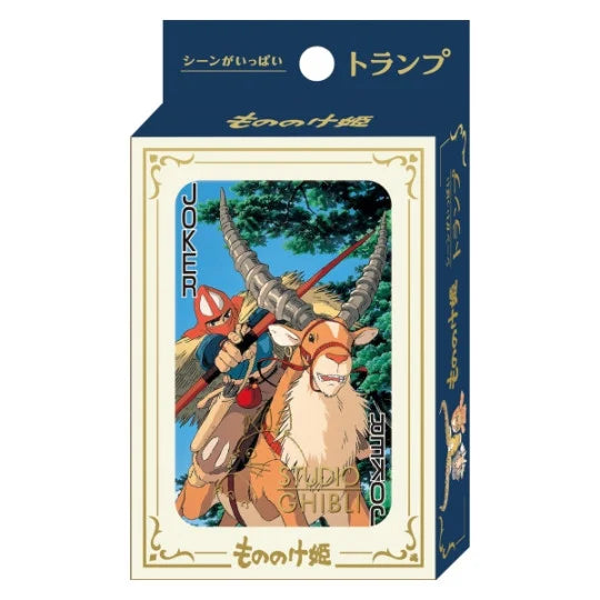 Studio Ghibli Playing Cards – Princess Mononoke