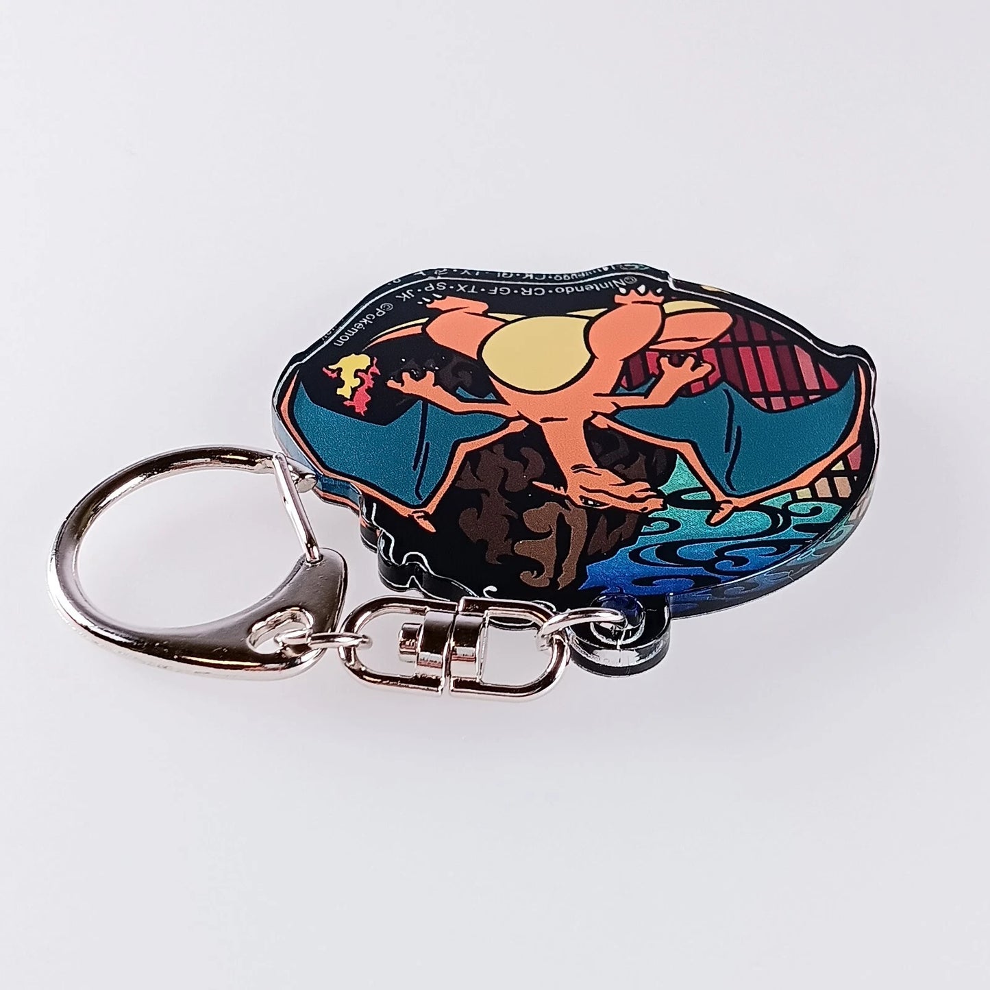 POKEMON: Charizard Glitter Acrylic Keychain