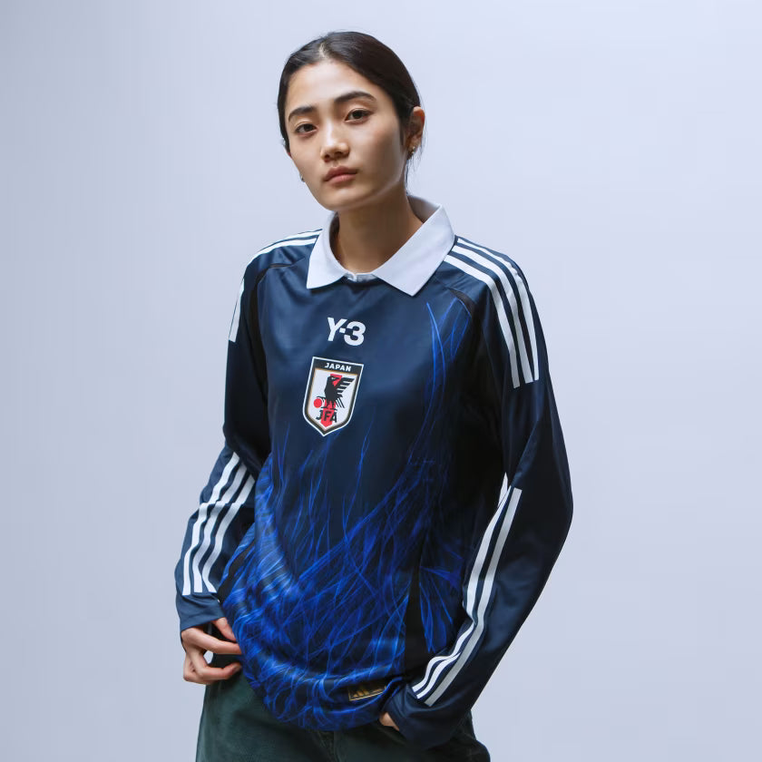 Japan x Y-3 24 Long Sleeve Home Authentic Jersey