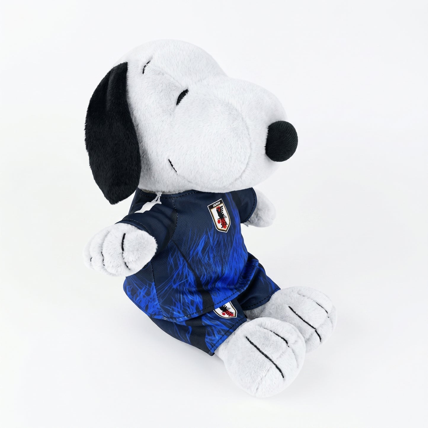 Snoppy Peanuts Samurai Blue Japan Plush