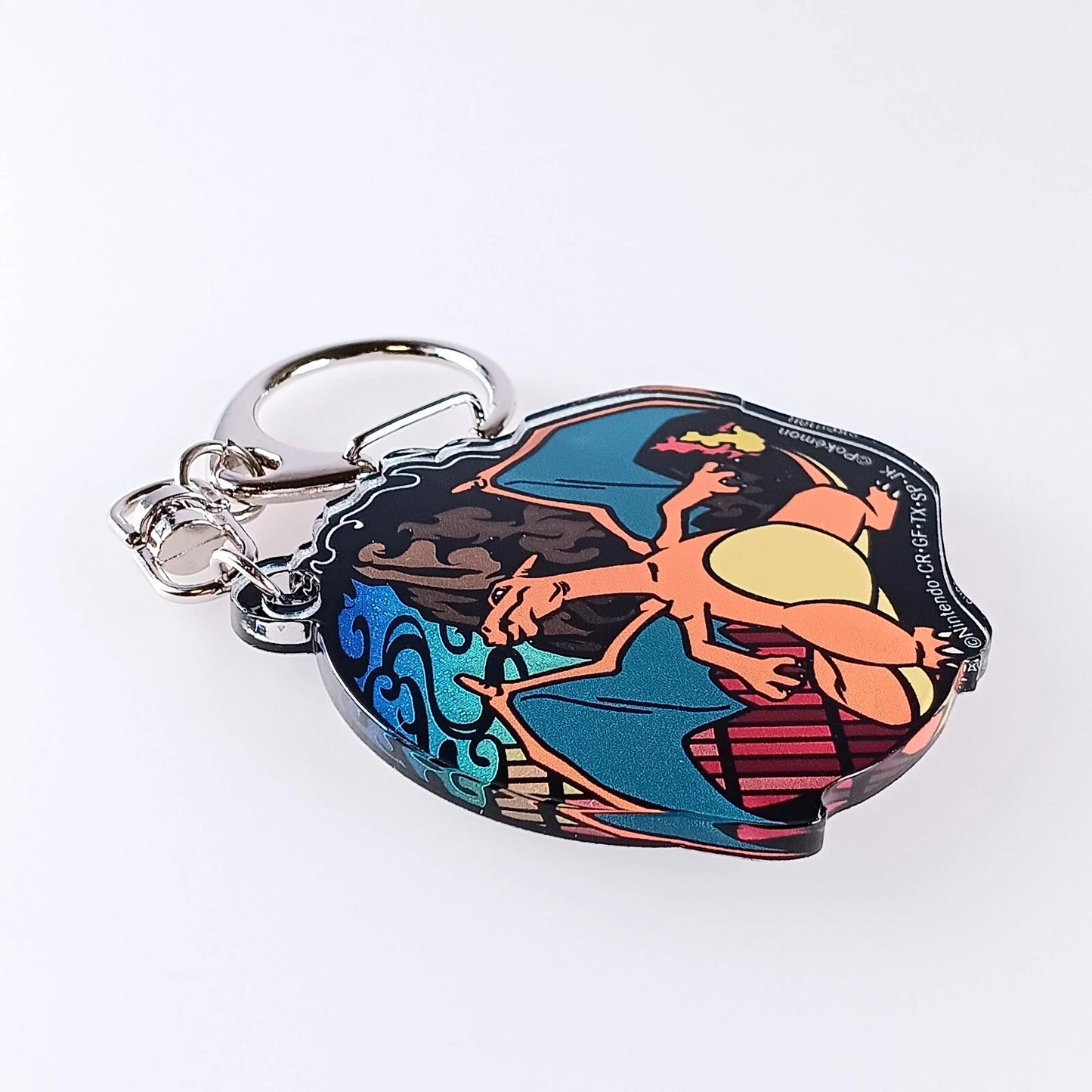 POKEMON: Charizard Glitter Acrylic Keychain