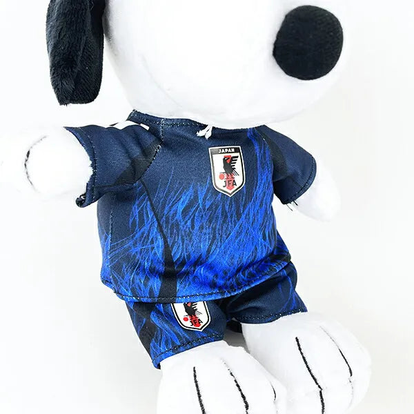 Snoppy Peanuts Samurai Blue Japan Plush