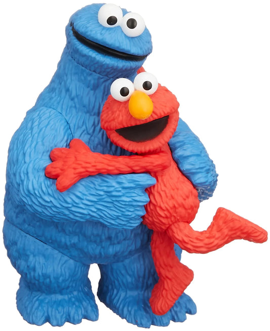Udf Sesame Street Series 2 Elmo & Cookie Monster Medicom