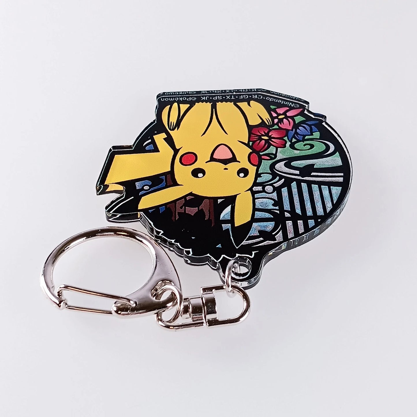 POKEMON: Pikachu Glitter Acrylic Keychain