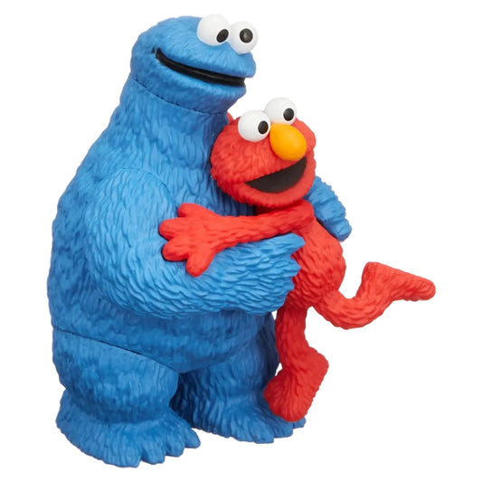 Udf Sesame Street Series 2 Elmo & Cookie Monster Medicom
