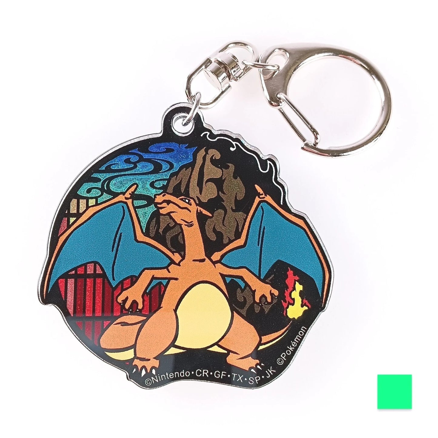 POKEMON: Charizard Glitter Acrylic Keychain