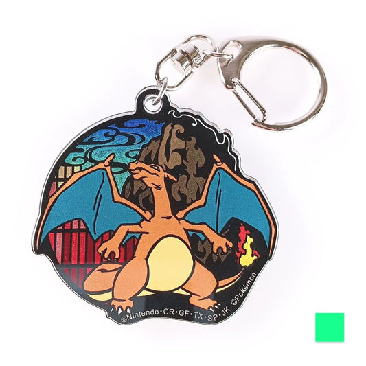 POKEMON: Charizard Glitter Acrylic Keychain