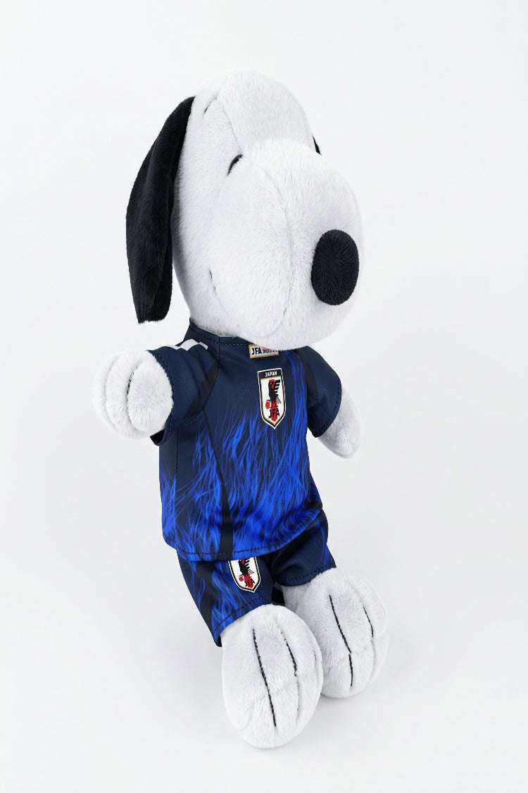 Snoppy Peanuts Samurai Blue Japan Plush