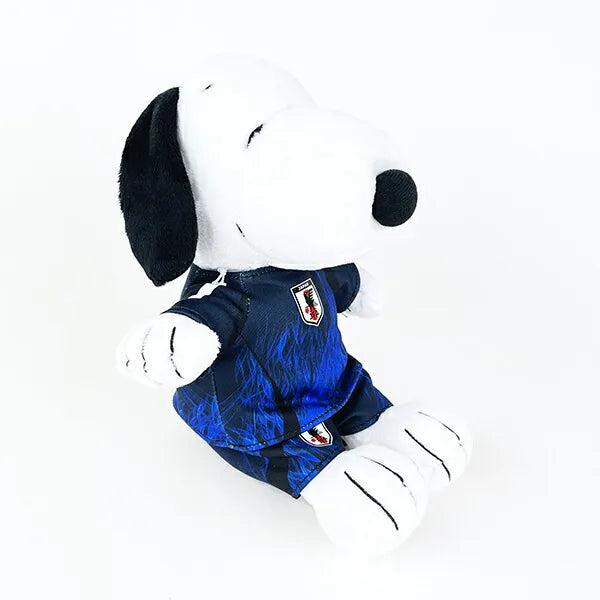 Snoppy Peanuts Samurai Blue Japan Plush
