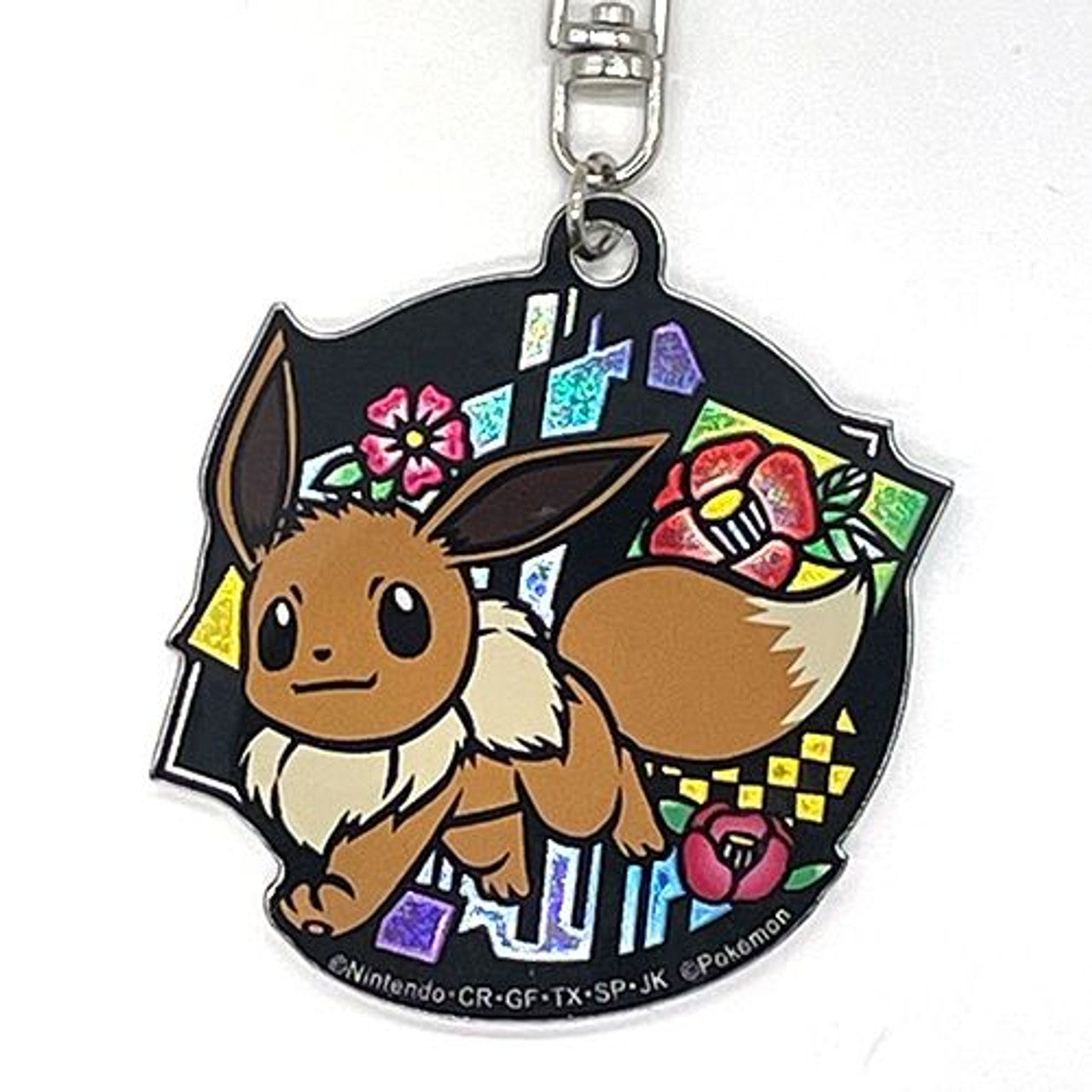 POKEMON: Eevee Glitter Acrylic Keychain