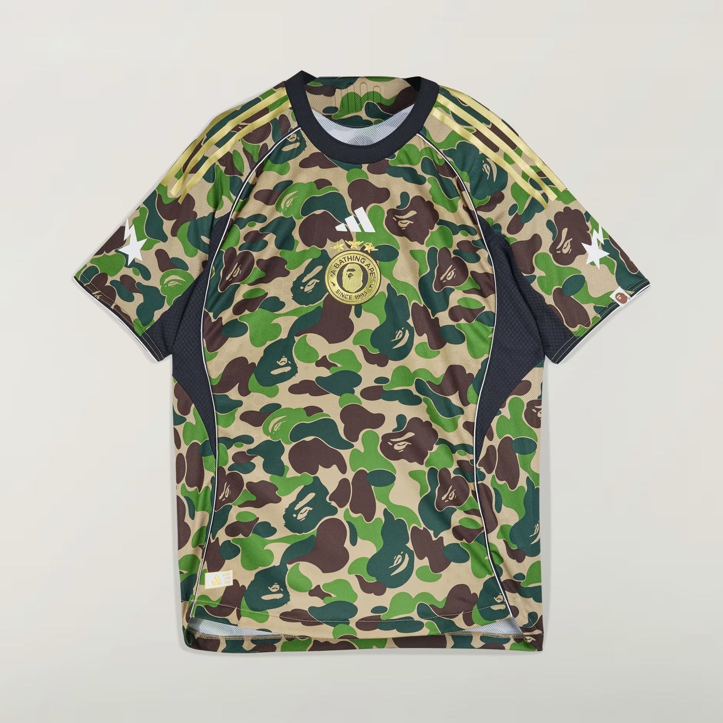adidas × BAPE® Football Jersey (Japan Exclusive / ABC CAMO)