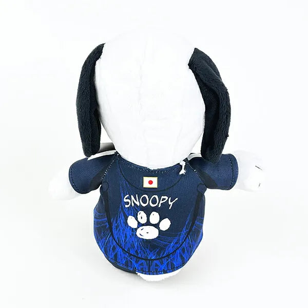 Snoppy Peanuts Samurai Blue Japan Plush