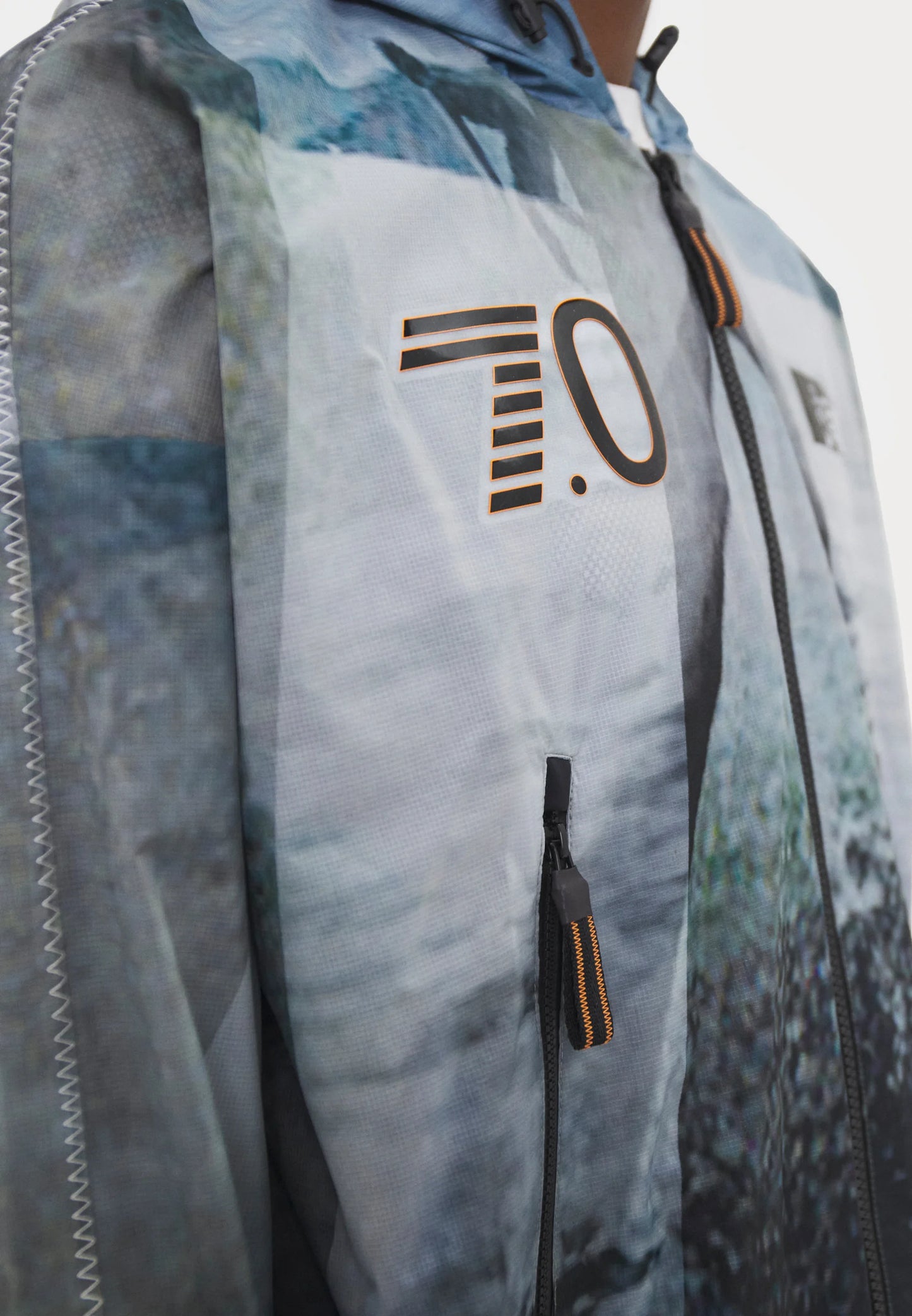 EA7 Emporio Armani Lightweight Hooded Jacket